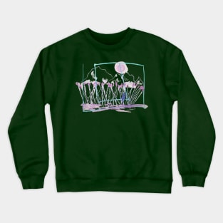 landscape Illustration Crewneck Sweatshirt